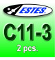 Estes rocket motors C11-3 (2 pcs.)