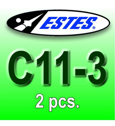 Estes rocket motors C11-3 (2 pcs.)