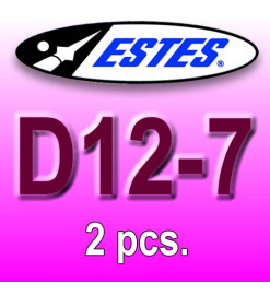 Motori Estes D12-7 (2 pz.)